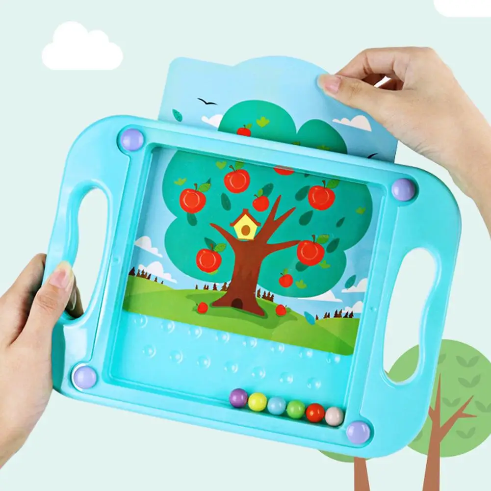 1 Набор ручной баланс шарикового доска лабиринтные игрушки для детей Развивающая