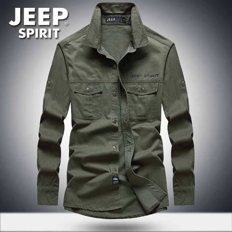 AFS ZDJP EEP рубашка для мужчин размера плюс M-5XL повседневные рубашки Camisa брендовые рубашки мужская клетчатая рубашка в стиле милитари для мужчин свободные