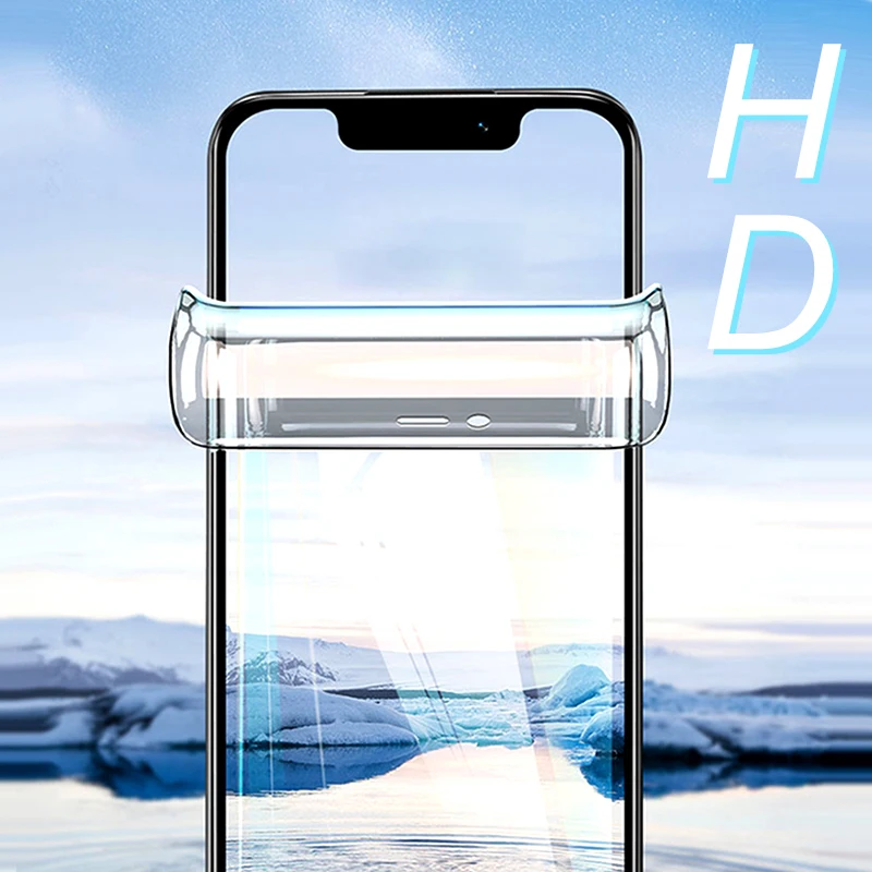 Full Cover Protective Hydrogel Film Screen Protector For iPhone 11 12 Pro Xs Max Curved iPhone 6s 7 8 Plus Xr X Screen Protector