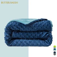 8 color super soft duvet cover modern bubble fleece weight blanket quilt cover home textile bed duvet cover 1pcs twin queen size