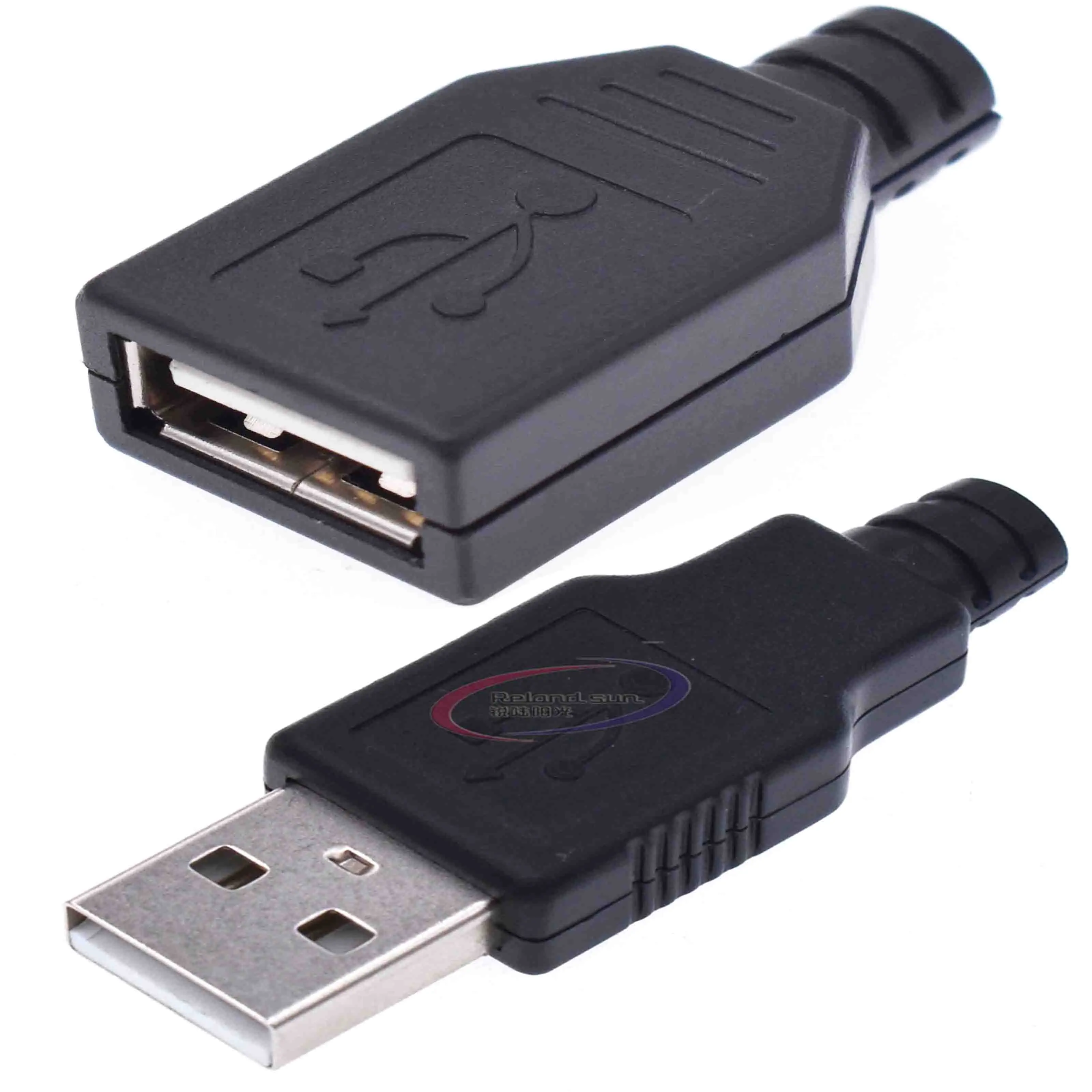 10 шт. 4 контактные разъемы USB 2 0 типа A папа|Интегральные схемы| |