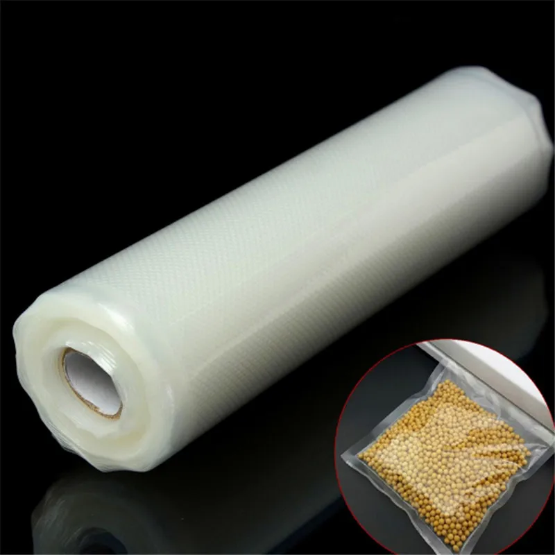 

20x500CM Vacuum Heat Sealer Food Fresh Saver Rolls Storage Bags Saran Wrapper Flim Kitchen Packaging Organizer Tools Accessories