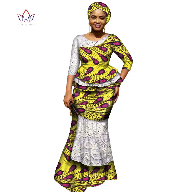 Женское платье в африканском стиле женский топ и юбка индивидуальный