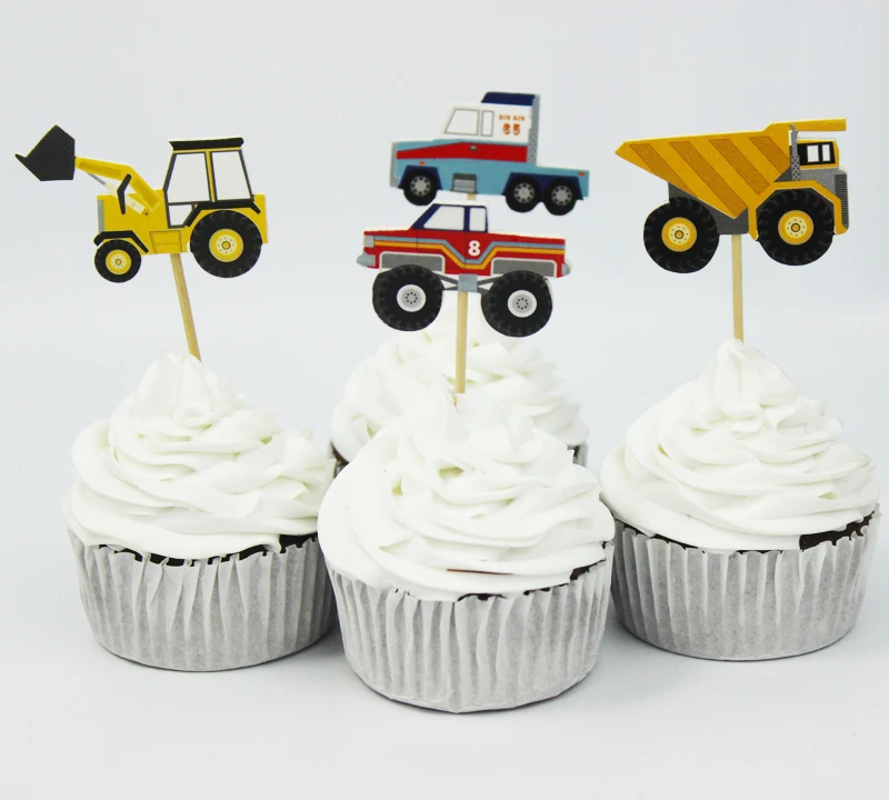 24 шт. детский Топпер для капкейков|party decoration|decoration weddingparty decoration wedding |