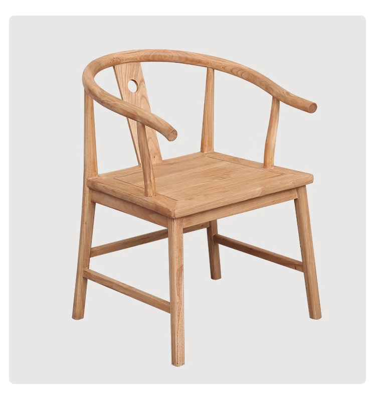 Обеденный стул с Y образным подлокотником из ясеня и чистого массива