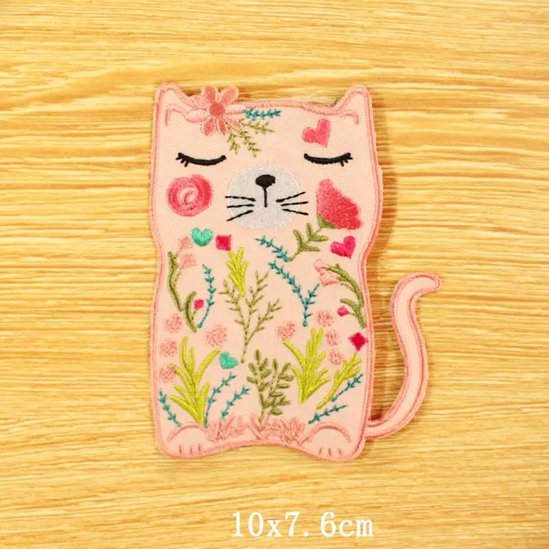 Нашивки для одежды с изображением животных из мультфильма в форме единорога