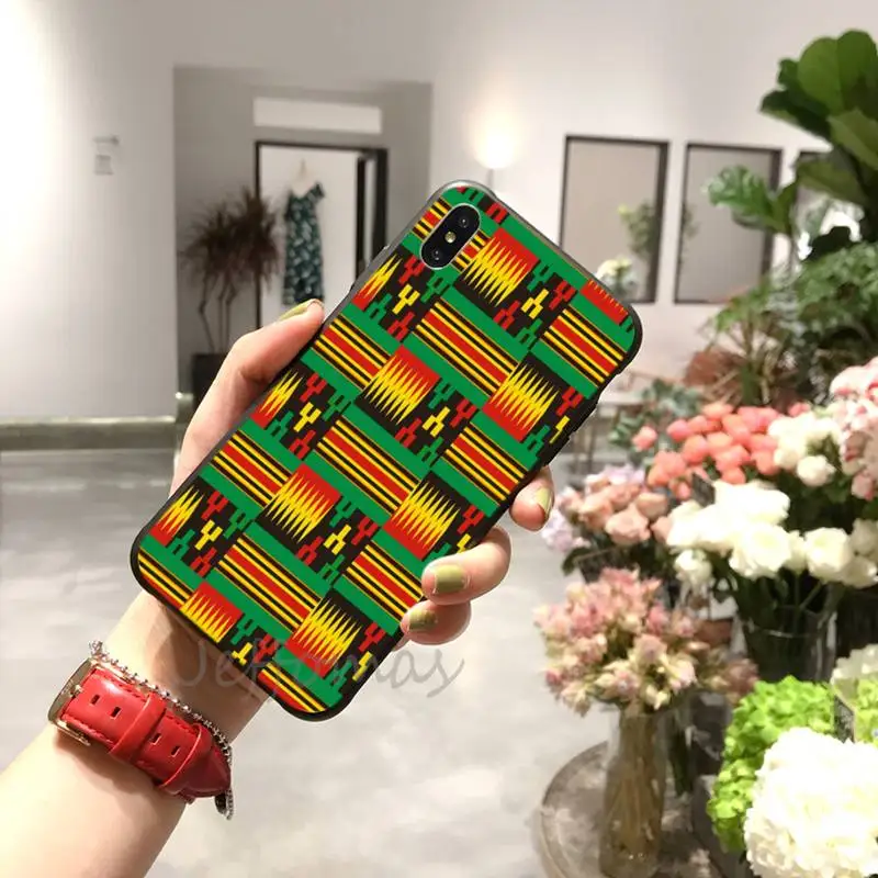 

African style fabric print Printing Phone Case for iPhone 11 12 mini pro XS MAX 8 7 6 6S Plus X 5S SE 2020 XR