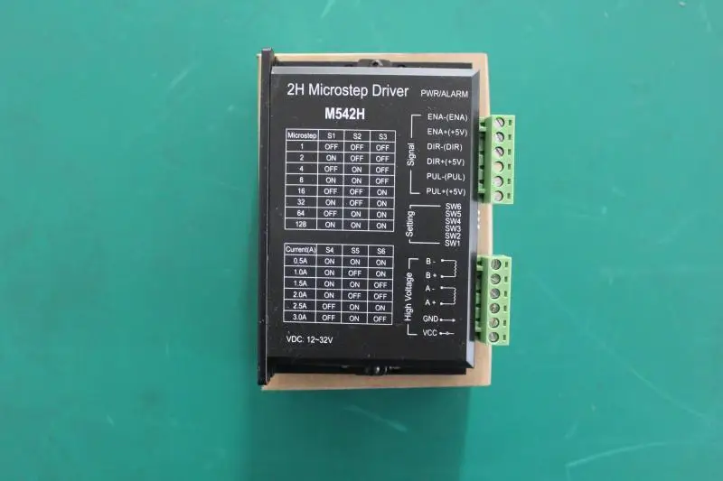 DM542 Драйвер шагового двигателя 128 деление 4.2A линейный направляющий рельсовый