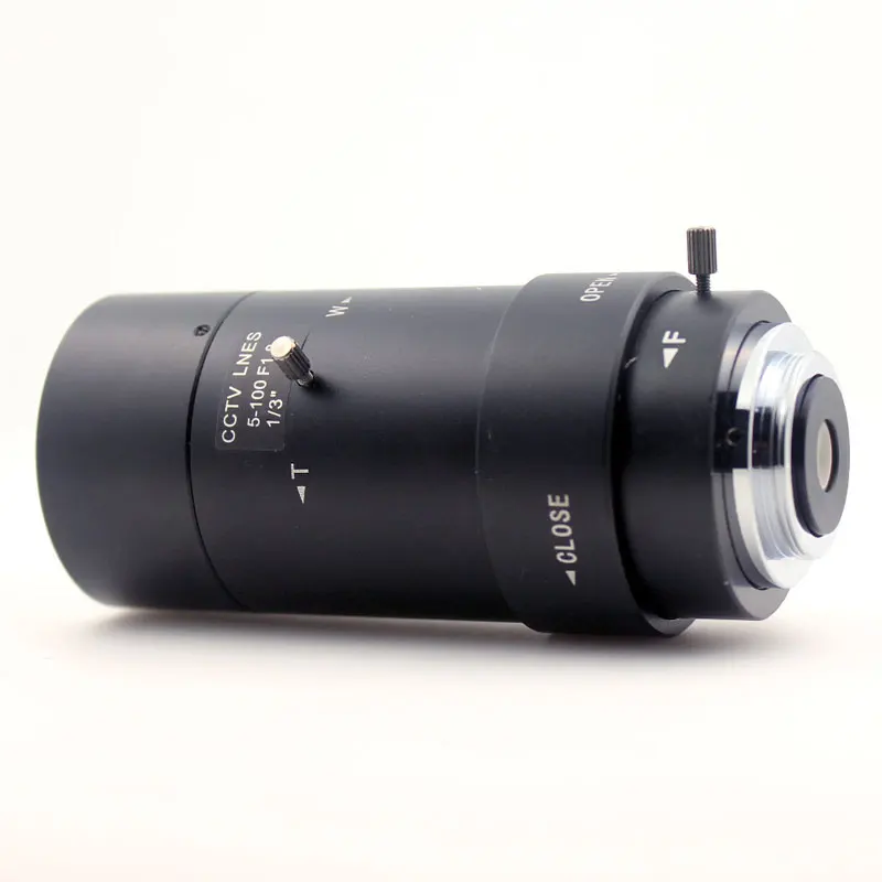 5 100 мм F1.8 ручная диафрагма CCTV объектив камеры 1/3 &quotCS Mount для DIY ночного видения|camera