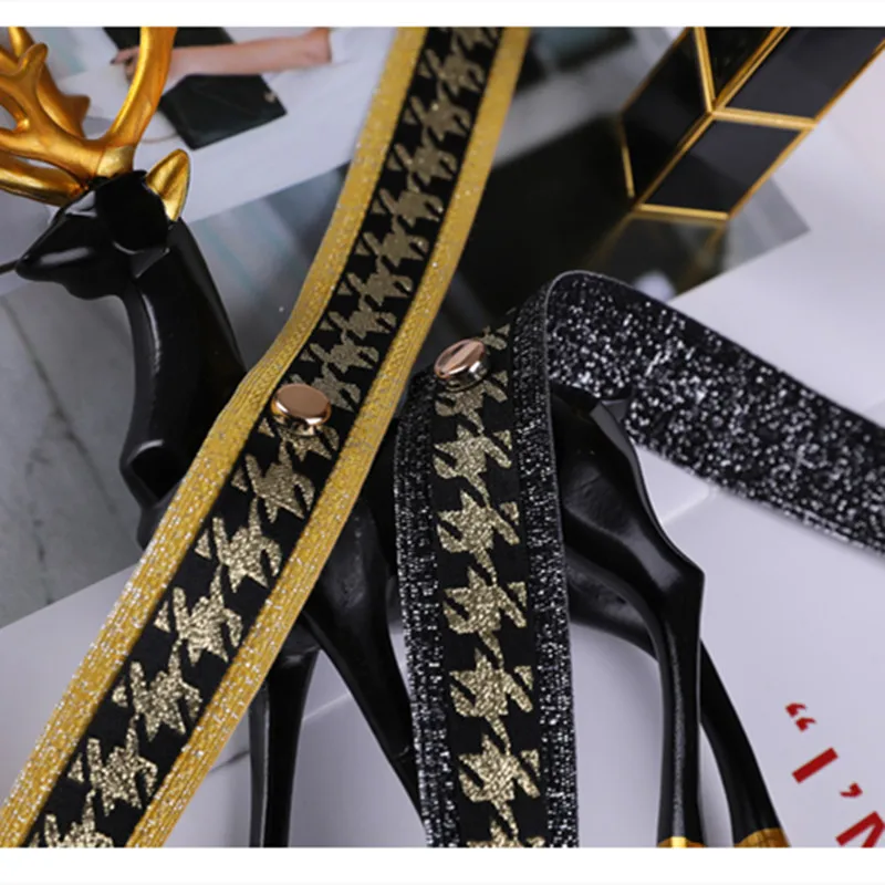 12M/Lot 2.5cm Wide Metal Button Lace Trim Webbing Lamp Sofa Edge Decor Curtain Accessories Tassel Fringe Ribbon Belt Trims DIY | Дом и сад