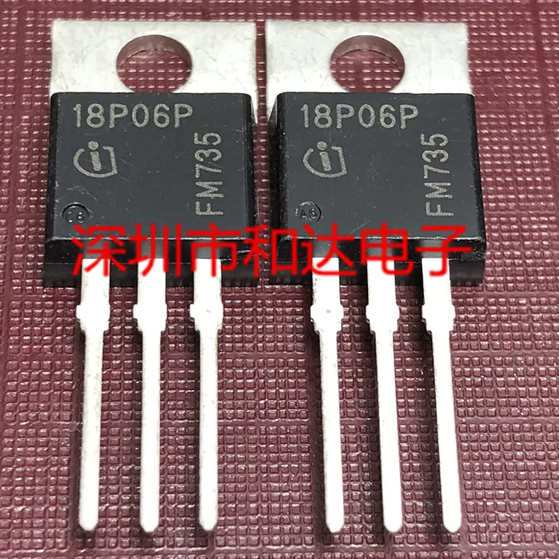 

5 шт. 18P06P SPP18P06P TO-220 -60V -18.6A