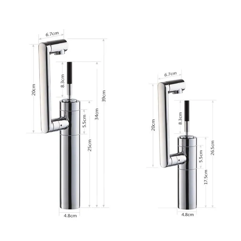 

New wash head Basin Faucet Single Lever 1080 Rotation Spout Modern Brass Mixer Tap Bathroom Basin Water Sink Mixer Chrome Black
