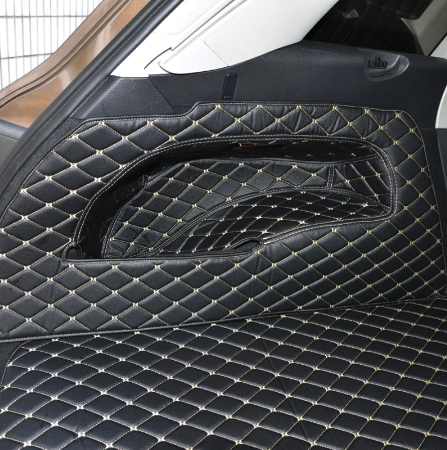 

Leather Car Trunk Mat Cargo Liner for Volkswagen Touareg 2011 2012 2013 2014 2015 2016 2017 2018 2019 Accessories