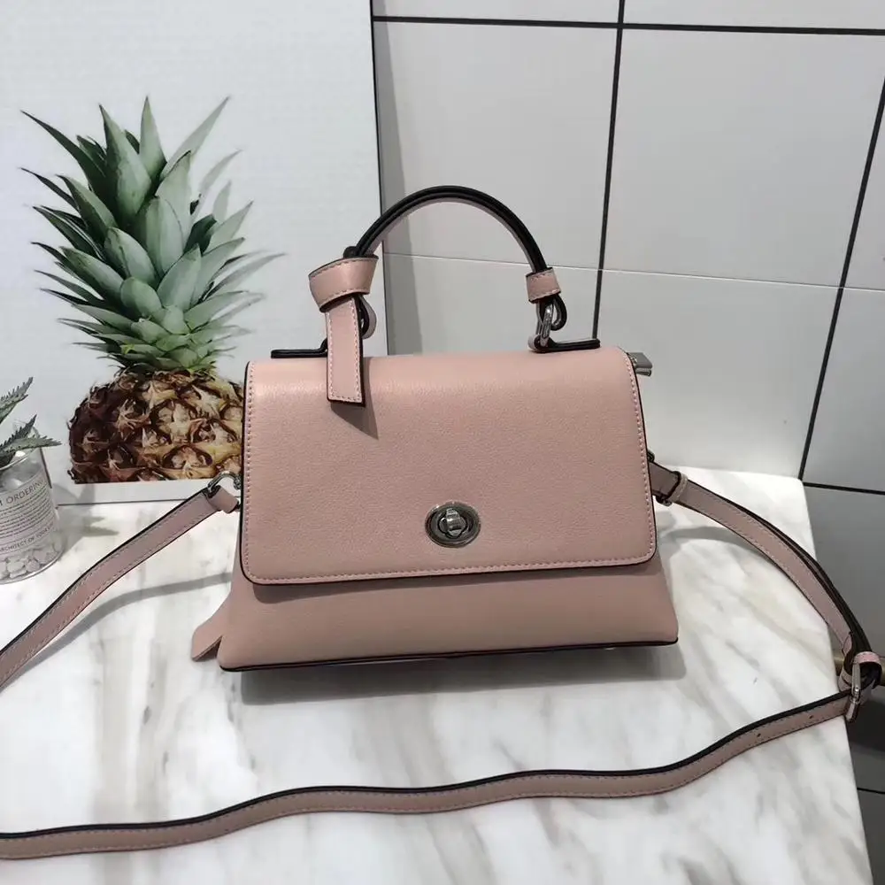 

free shipping 2020 the new style cool and cute genuine cow leather women handbag one shoulder bag crossbody bag23cm 6color