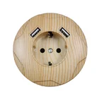 Настенная розетка C001 с двумя USB-портами, 5 В, 2 А