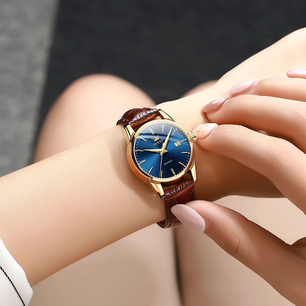 Women Quartz Wristwatch Casual style Waterproof with Calendar Luminous Hands Fashion Elegant Female Clock enlarge
