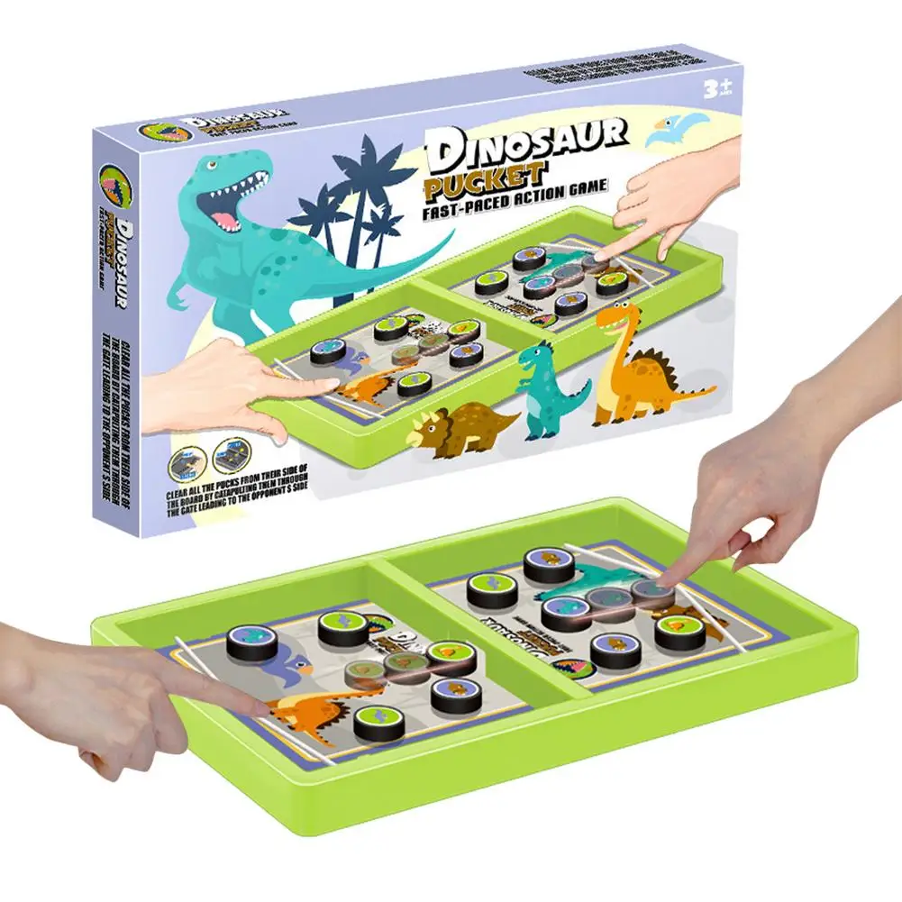 

Wooden Fast Sling Puck Game Children Educational Double Play Bombing Chess Toys Parent-Child Interaction Chess Desktop Decompr
