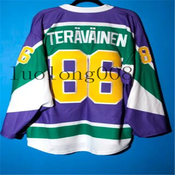 

Jokerit Helsinki Eeli Tolvanen Teuvo Teravainen Jari Kurri Hockey Jersey Embroidery Stitched any number and name Jerseys