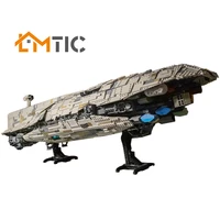 moc star movie rebel transport spaceship collect model building blocks diy 6669pcs bricks educational christmas gift for kids