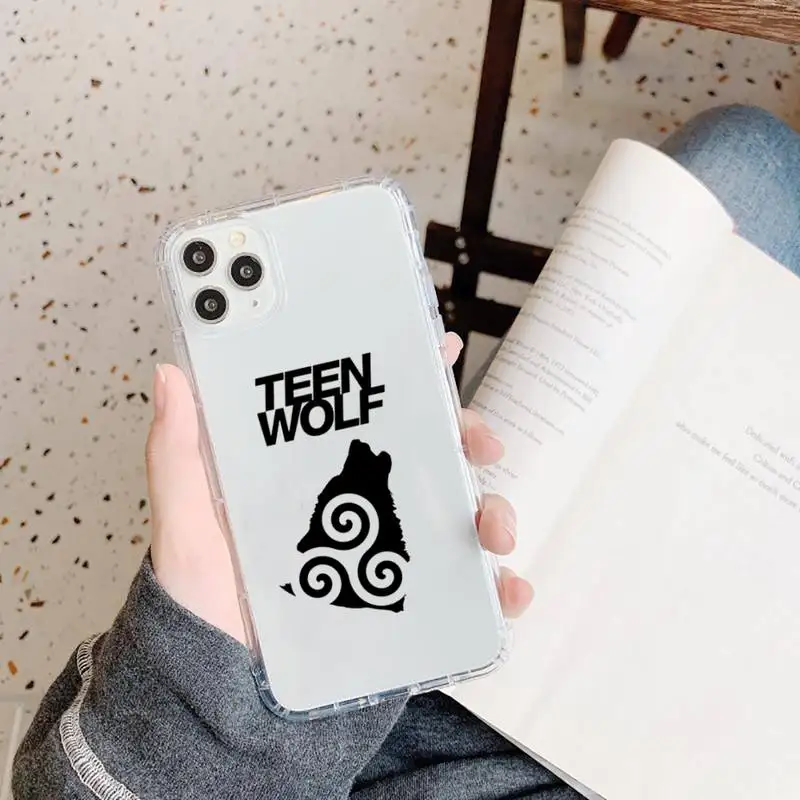

TV series Teen Wolf Silica gel Phone Case Transparent soft For iphone 5 5s 5c se 6 6s 7 8 11 12 plus mini x xs xr pro max