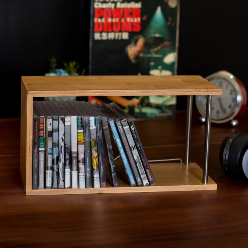 Стеллаж для хранения компакт-дисков Ps4 Настольный стеллаж Cd-дисков твердый
