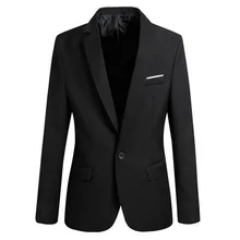 Veste de costume pour homme, coupe cintrée, couleur unie, tenue de mariage, décontractée, pour le bureau, à la mode, 2021  (3)