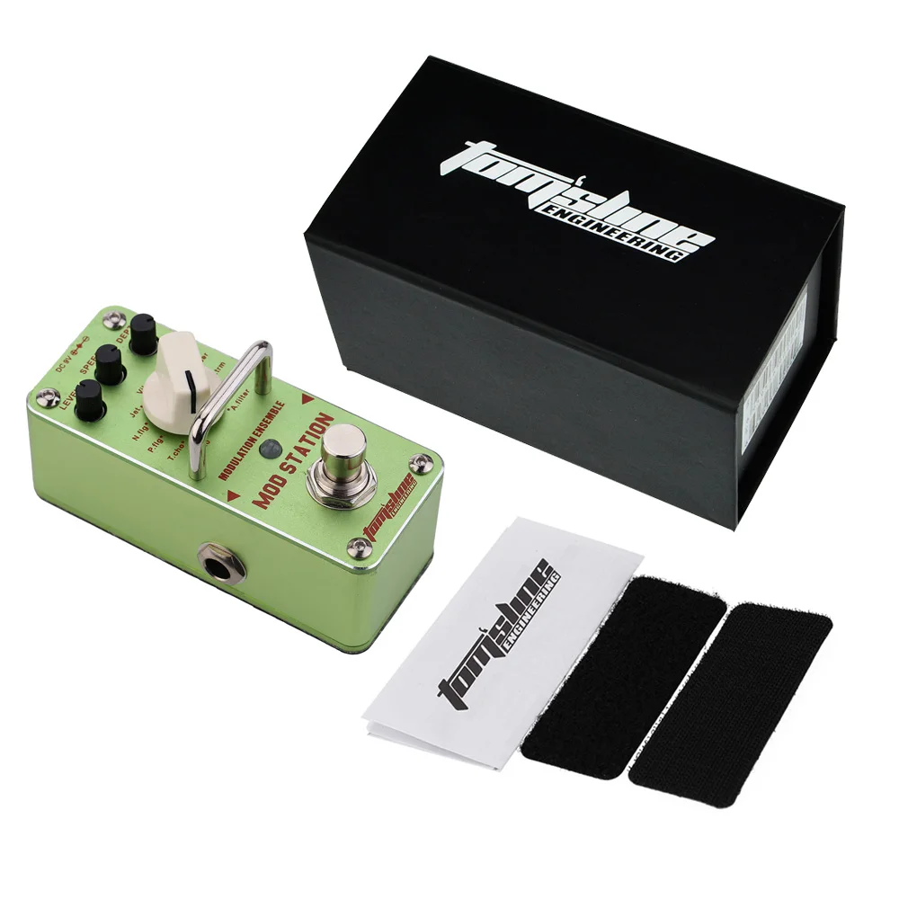 

AROMA AMS-3 Mod Station Modulation Ensemble Electric Guitar Effect Pedal Mini Single Effect with True Bypass Guitar Pedal