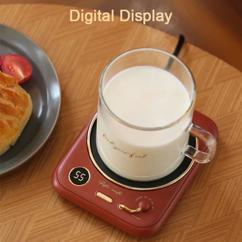 Ретро нагреватель для кофейной кружки домашнего офиса с 3 Температура настройки