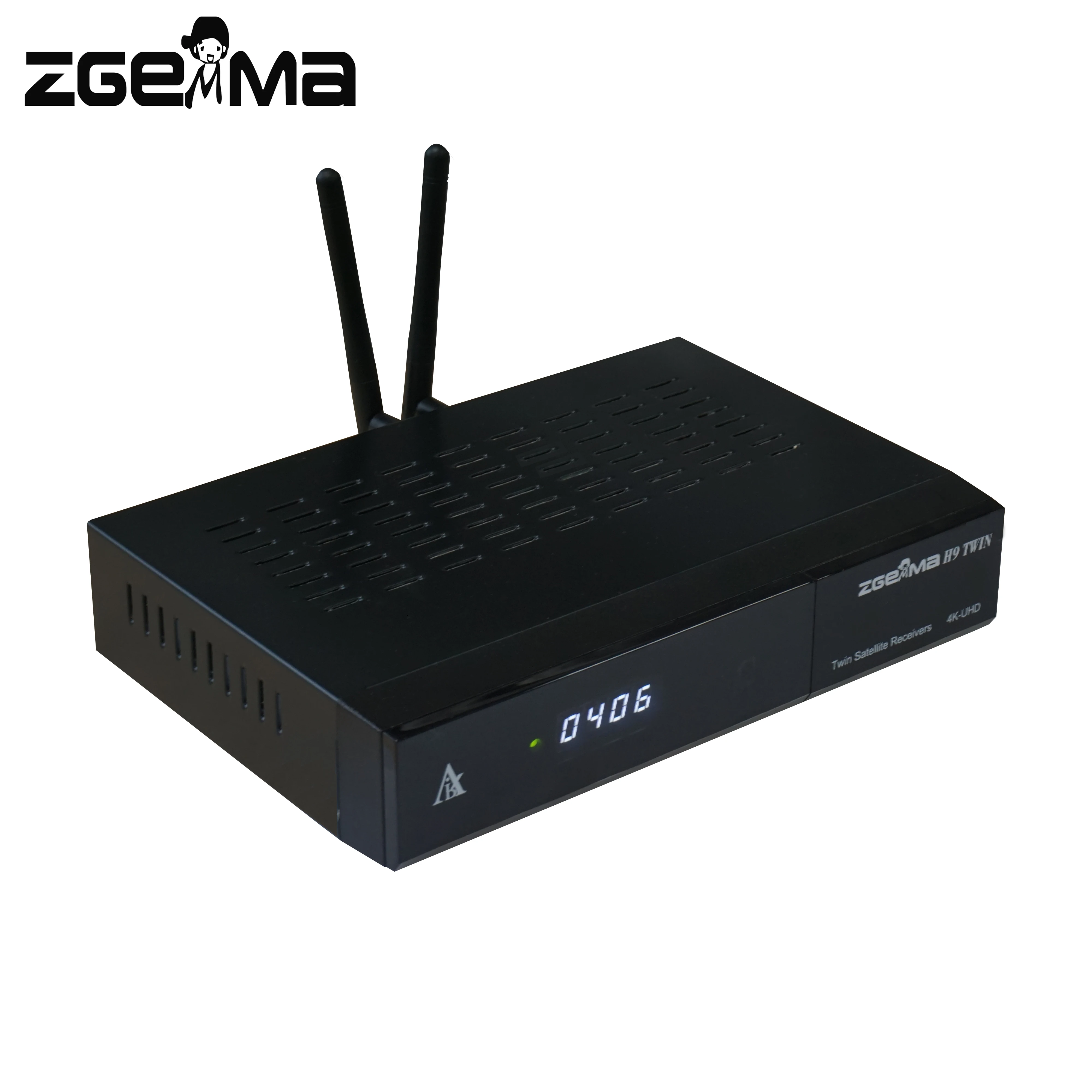 2 шт./лот в формате 4K UHD Zgemma H9 односпальный Комплект белья из * CI + Linux E2 DVB S2X IPTV TWIN