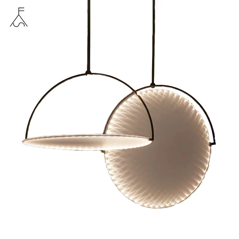 Beste Nordic Minimalistische Restaurant Ufo Ronde Led Kroonluchter Moderne Woonkamer Eetkamer Bar Coffee Shop Decoratieve Kroonluchter