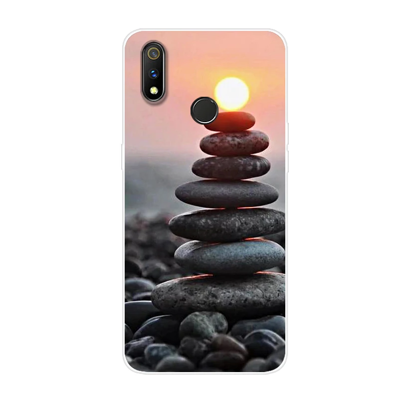 36 Мягкий чехол из ТПУ для OPPO Realme 3 Pro, Прозрачный бампер с мультяшным рисунком, задняя крышка для телефона OPPO Realme3 3Pro Realme3Pro, силиконовый чехол s - Цвет: 36
