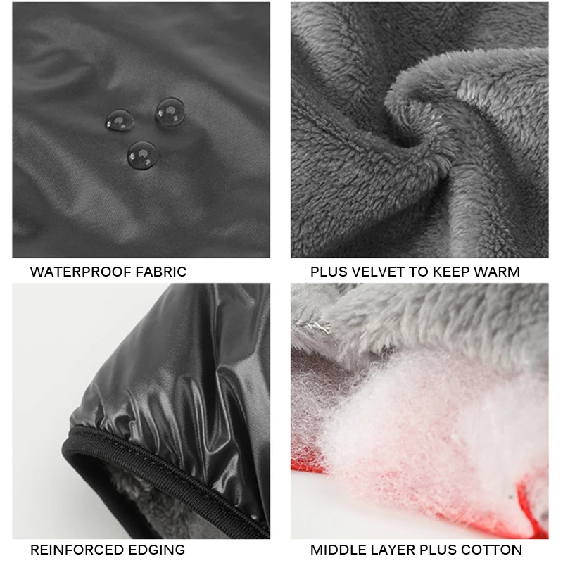 

Cycling Headwear Winter Ski Cap Windproof Thermal Ski Cap Running Skiing Motocycle Riding Hat Snow Road Bike Bicycle Hats