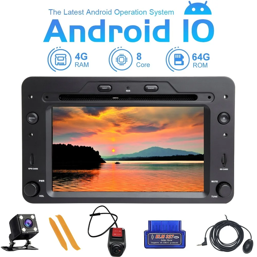 ZLTOOPAI Восьмиядерный 1Din Android 10 0 авто радио для Alfa Romeo Spider Brera 159 Sportwagon автомобильный