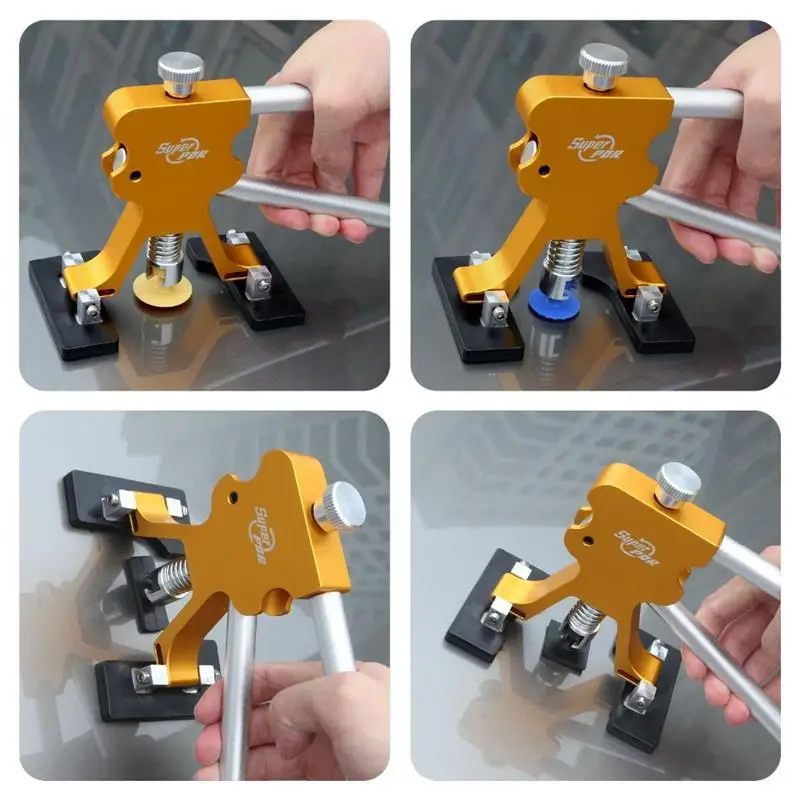 

GLCC Kits PDR Tool Car Dent Repair Tools Auto Dent Puller Hammer Gasket Hot Glue Sticks Hot Glue Gun Pulling Bridge Dent Removal
