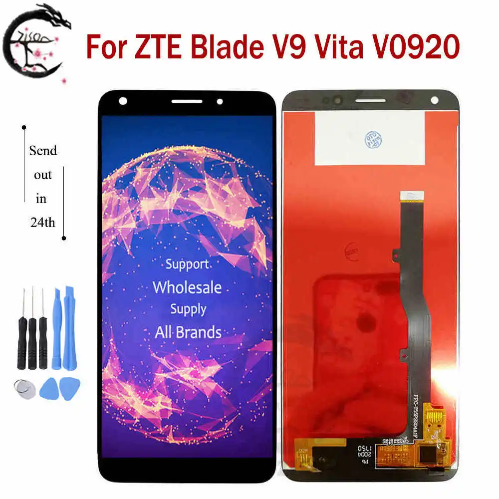 Дисплей IPS для ZTE Blade V9/V9 Vita с рамкой/без рамки|Экраны мобильных телефонов| |