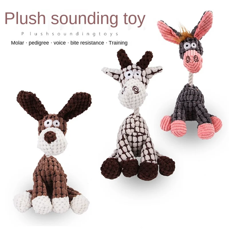 

Pet talking toys corn fleece multi-color optional new resistance to bite a dog toy dog toys pet toys pet toys