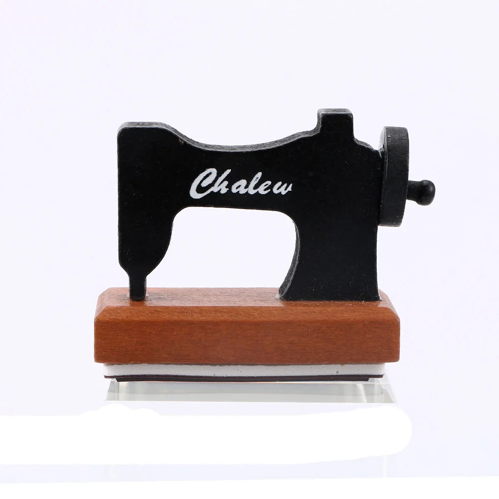 1 шт./лот забавный винтажный штамп швейная машина с днем рождения сделай сам