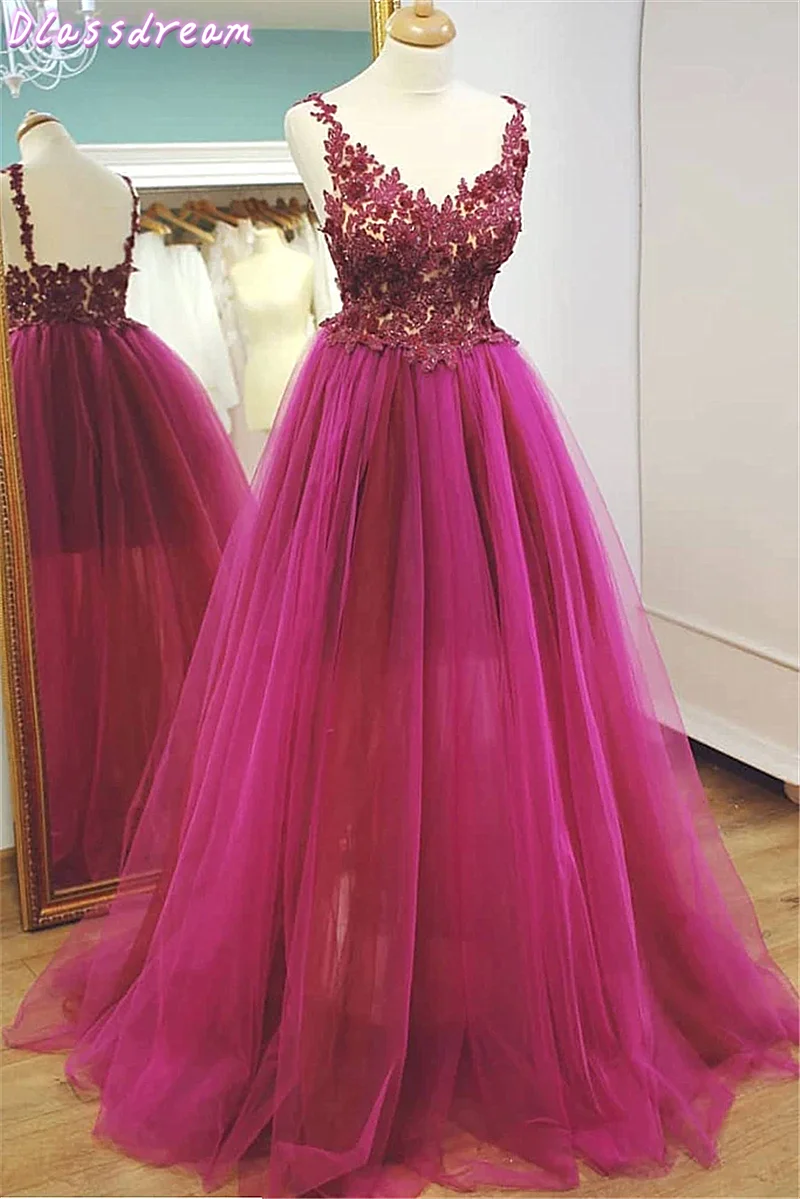 Женское вечернее платье на бретельках спагетти без рукавов с открытой