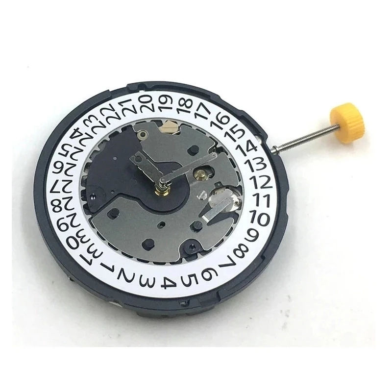 6 Hands Single Calendar Date at 4 O'clock Quartz Replacement Movement for RONDA Z60 Watch Accessories Spare Parts with Battery
6 Hands Single Calendar Date at 4 O'clock Quartz Replacement Movement for RONDA Z60 Watch Accessories Spare Parts with Battery