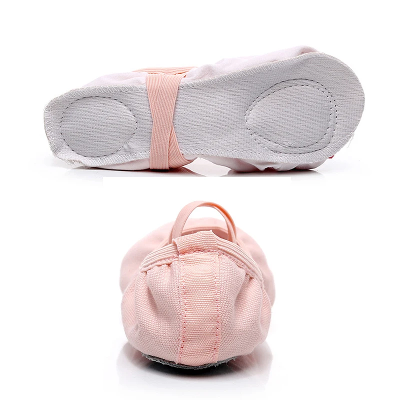 Балетки женские холщовые туфли на плоской подошве с разрезом эластичные