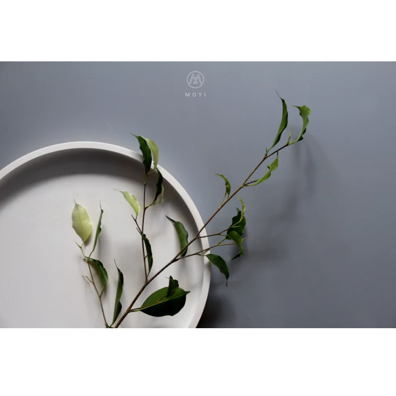 Бетонная цементная круглая тарелка силиконовые формы лоток для хранения бетона