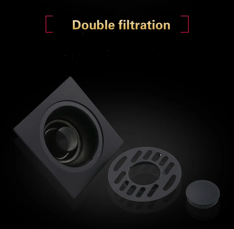 Набор оборудования для ванной комнаты #5 без запаха Слив душа Toliet матовый сливной