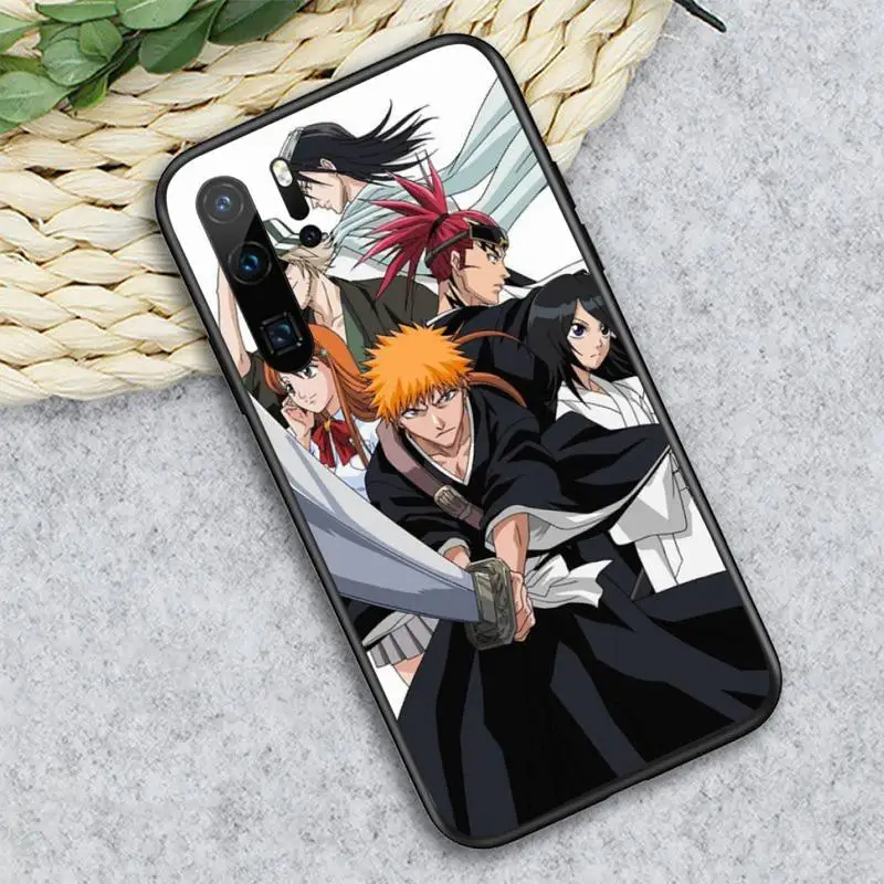 

Japanese Anime Bleach Phone Case For Huawei honor Mate P 9 10 20 30 40 Pro 10i 7 8 a x Lite nova 5t