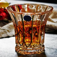 european style gold painted crystal glass wine glass whisky glass cocktail glass beer home glass set