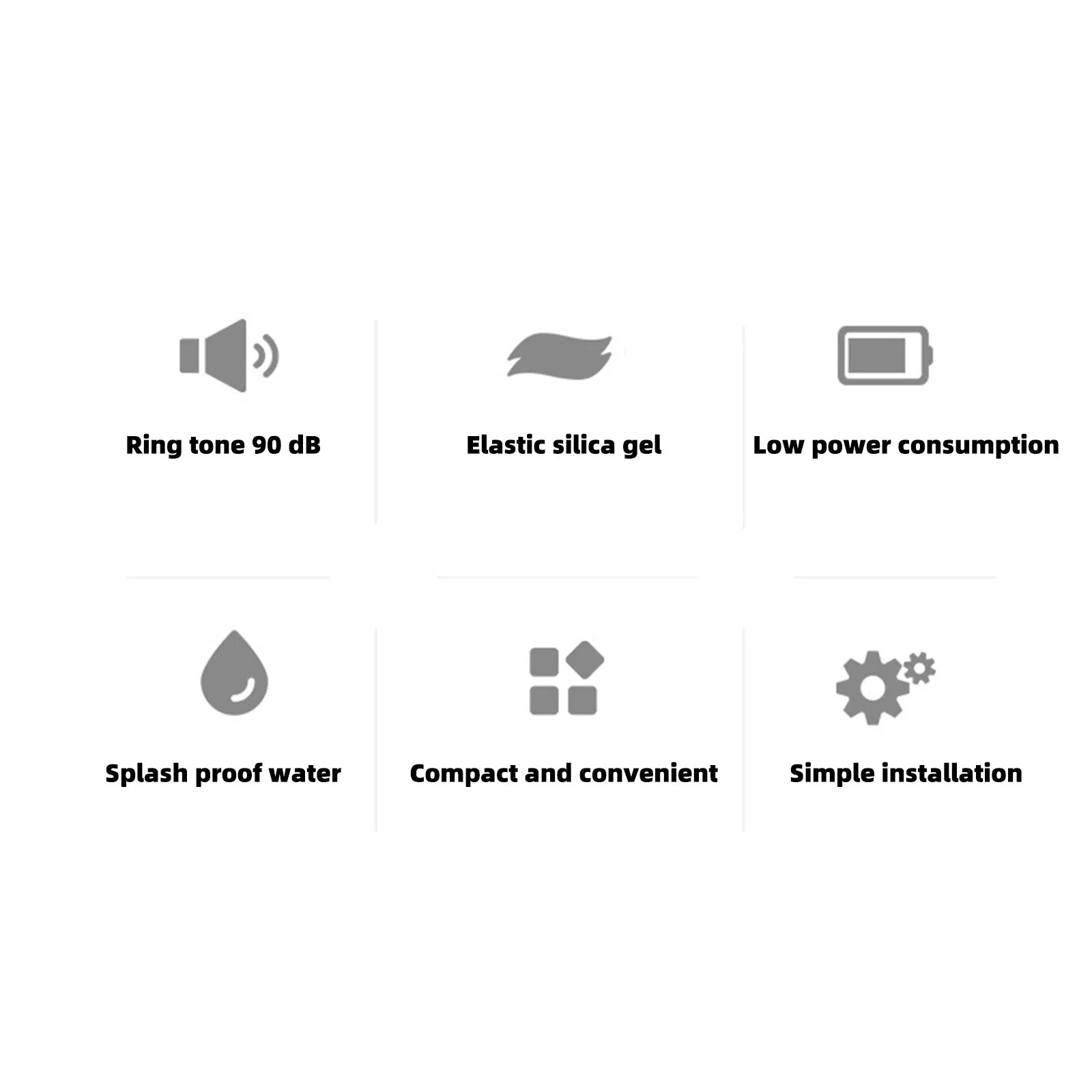 

Bicycle Bell Electronic Horn Bicycle Accessories Mountain Bike Silicone Car Bell bicycle accessories