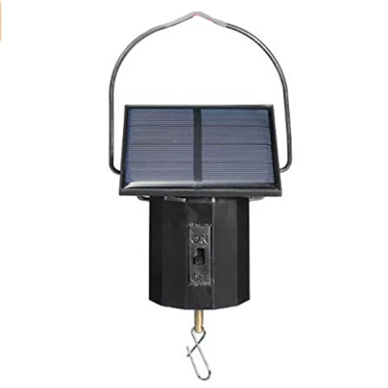 Hanging Rotating Motor Solar Powered Wind Spinner Motor No Batteries Required