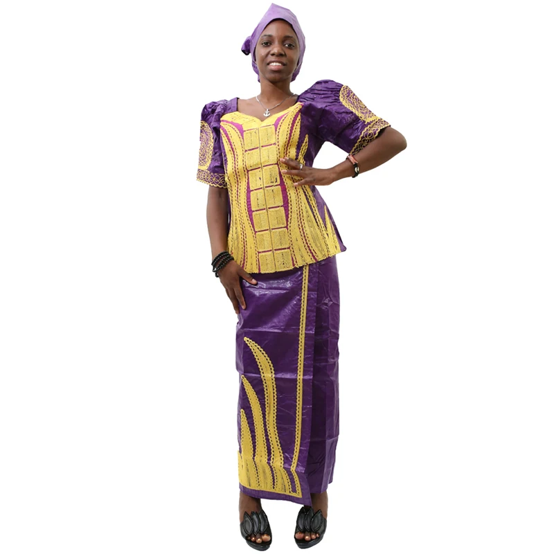 MD 2020 Новые африканские платья Дашики для женщин базин богатая юбка короткий
