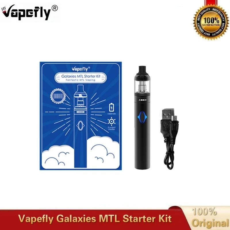 Электронная сигарета Vape Pen оригинальный стартовый набор Vapefly Galaxies MTL аккумулятор