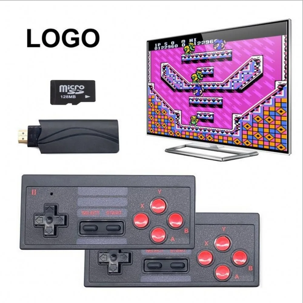 

Y2 USB Wireless Handheld TV Video Console Build In 621 Games for NES Retro Dendy Console Portable Retro Game Stick