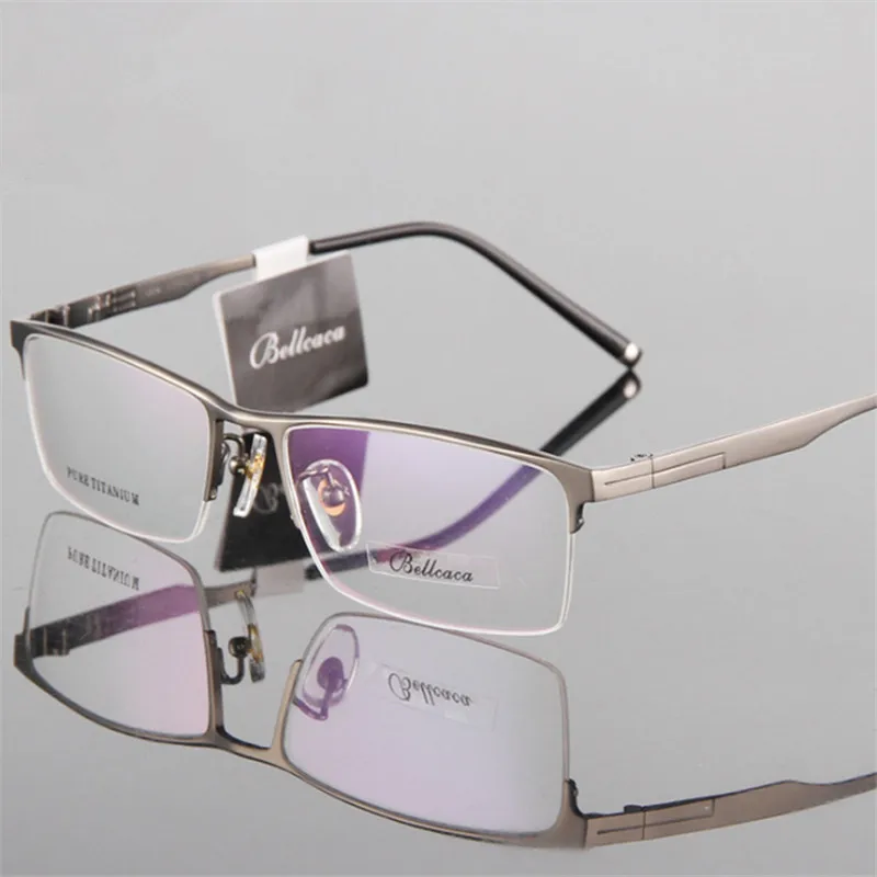 Очки по рецепту титановая оправа для очков ультралегкие квадратные очки